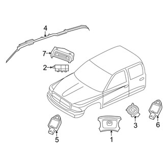 Dodge OE - Restraint Systems - Air Bag Components