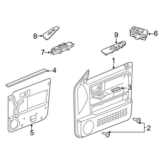 Dodge OE - Front Door - Interior Trim