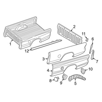 Dodge OE - Pick Up Box - Box Assembly (Crew Cab)