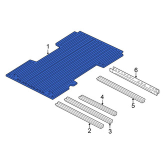 Dodge OE - Rear Truck Bed Floor