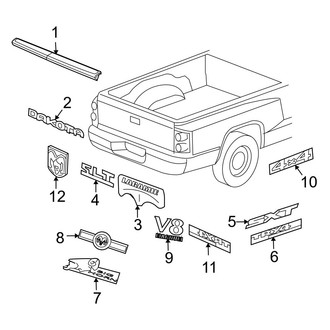 Dodge OE - Pick Up Box - Exterior Trim