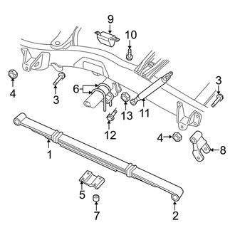 Dodge OE - Rear Suspension - Suspension Components