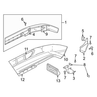 Dodge OE - Front Bumper - Bumper & Components (2-Piece)