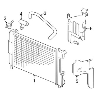 Dodge OE - Cooling - Radiator & Components