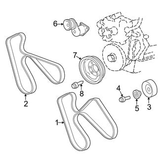 Dodge OE - Cooling - Belts & Pulleys (3.9L / 5.9L)