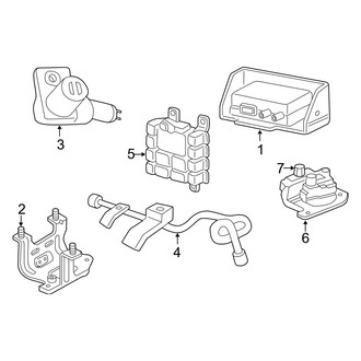 Dodge OE - Electrical - ABS Components
