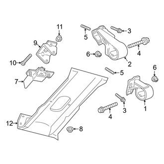 Dodge OE - Engine & Transmission Mounting (2.5L)