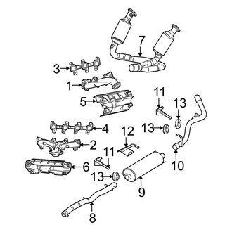 Dodge OE - Exhaust System - Exhaust Components