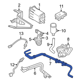 Dodge OE - Rear Vacuum Line
