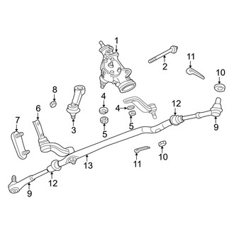 Dodge OE - Steering Gear & Linkage (4WD)