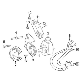 Dodge OE - Steering Gear & Linkage - Pump & Hoses (4WD 3.9L / 5.9L)