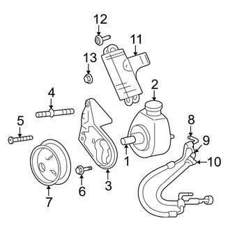 Dodge OE - Steering Gear & Linkage - Pump & Hoses (RWD)