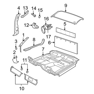 Dodge OE - Cab - Interior Trim (78.0" Bed Regular Cab)