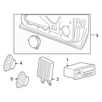 Dodge OE - Instrument Panel - Sound System