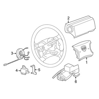 Dodge OE - Restraint Systems - Air Bag Components