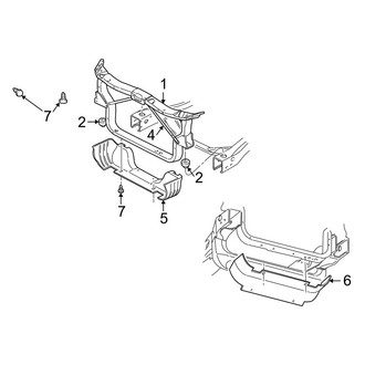 Dodge OE - Radiator Support