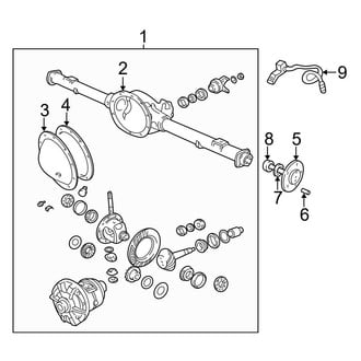 Dodge OE - Rear Suspension - Axle & Differential (8.25 Axle)