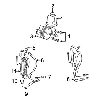 Dodge OE - Steering Gear & Linkage - Pump & Hoses (4WD 4.7L)