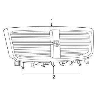 Dodge OE - Grille & Components