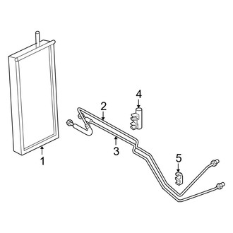 Dodge OE - Cooling - Trans Oil Cooler (3.7L / 4.7L)