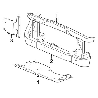 Dodge OE - Radiator Support