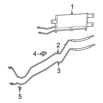 Dodge OE - Cooling - Trans Oil Cooler (5.7L)