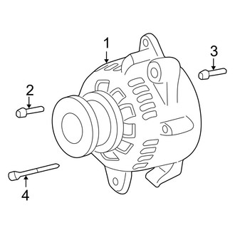 Dodge OE - Electrical - Alternator (3.7L / 4.7L)