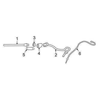 Dodge OE - Electrical - Antenna (W/O Satellite Radio)
