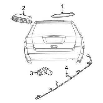 Dodge OE - Electrical Components (Park Assist System)