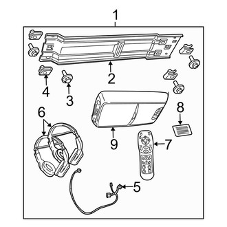 Dodge OE - Electrical - Entertainment System Components
