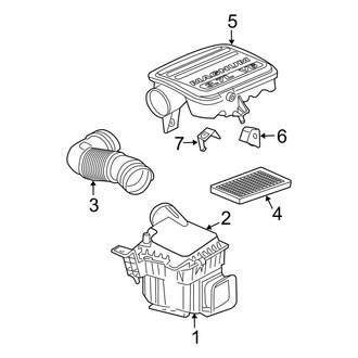 Dodge OE - Engine - Air Intake (4.7L)