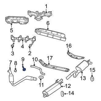 Dodge OE - Catalytic Converter Bolt