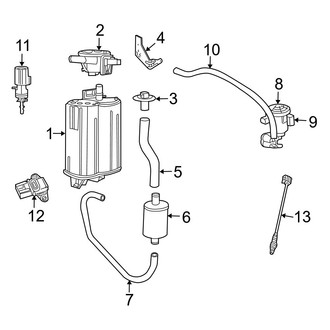 Dodge OE - Emission System - Emission Components (3.7L)