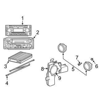 Dodge OE - Instrument Panel - Sound System