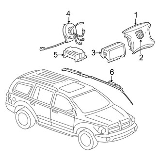 Dodge OE - Restraint Systems - Air Bag Components