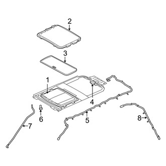 Dodge OE - Roof - Sunroof