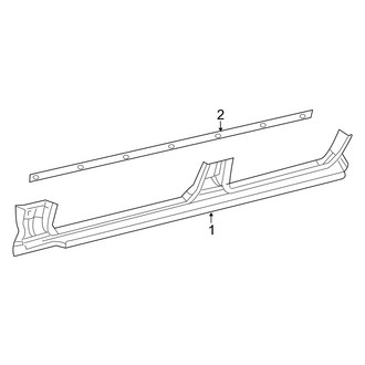 Dodge OE - Pillars, Rocker & Floor - Rocker (Flex / Gas)
