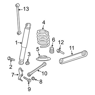 Dodge OE - Rear Suspension - Suspension Components (RWD)