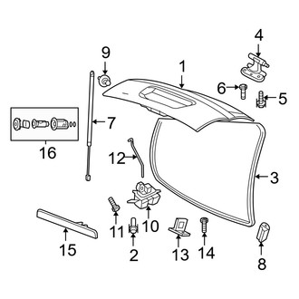 Dodge OE - Lift Gate - Gate & Hardware