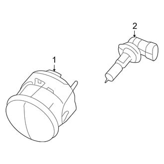 Dodge OE - Front Lamps - Fog Lamps