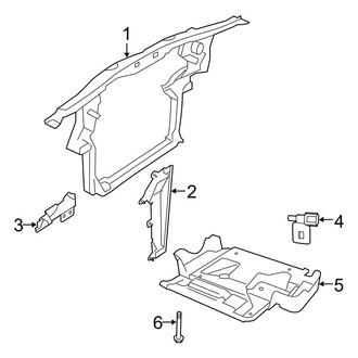 Dodge OE - Radiator Support