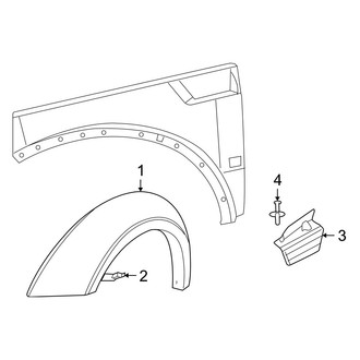 Dodge OE - Fender - Exterior Trim