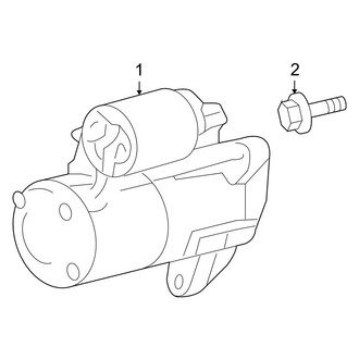 Dodge OE - Electrical - Starter (Heat / SE / SXT 3.7L)