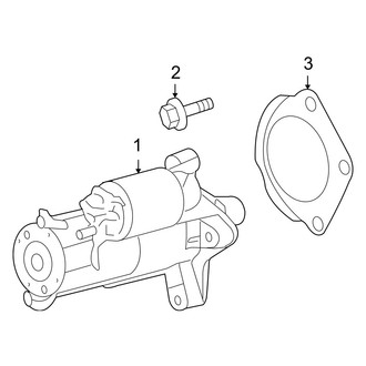 Dodge OE - Electrical - Starter (4.0L)