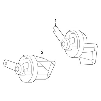 Dodge OE - Electrical - Horn