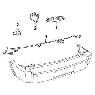 Dodge OE - Electrical Components (Rear Park Assist)