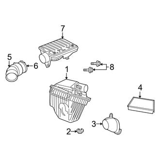 Dodge OE - Engine - Air Intake (3.7L)