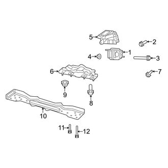 Dodge OE - Engine & Transmission Mounting (4.0L)