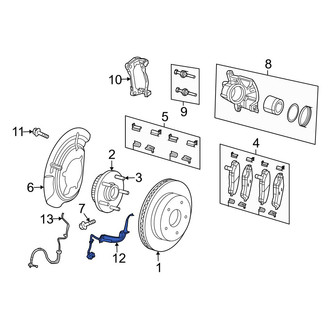 Dodge OE - Front ABS Wheel Speed Sensor