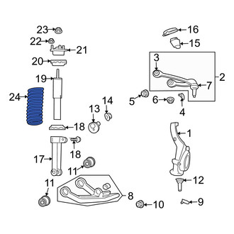Dodge OE - Front Coil Spring